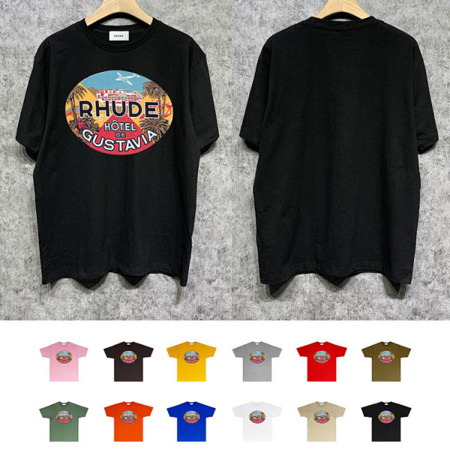 SMCL-1121 High Quality Rhude Cotton Shirt