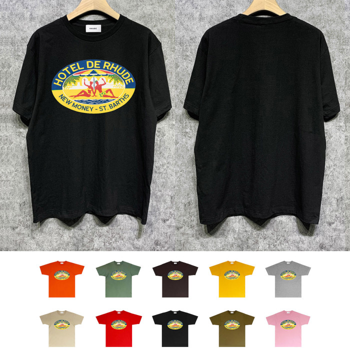 SMCL-1133 High Quality Rhude Cotton Shirt