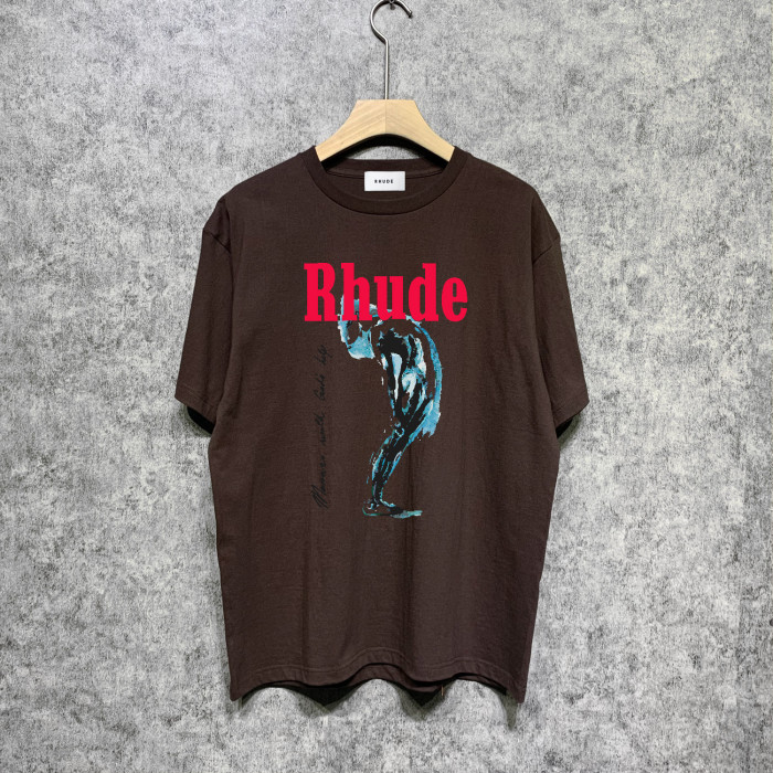 SMCL-1079 High Quality Rhude Cotton Shirt
