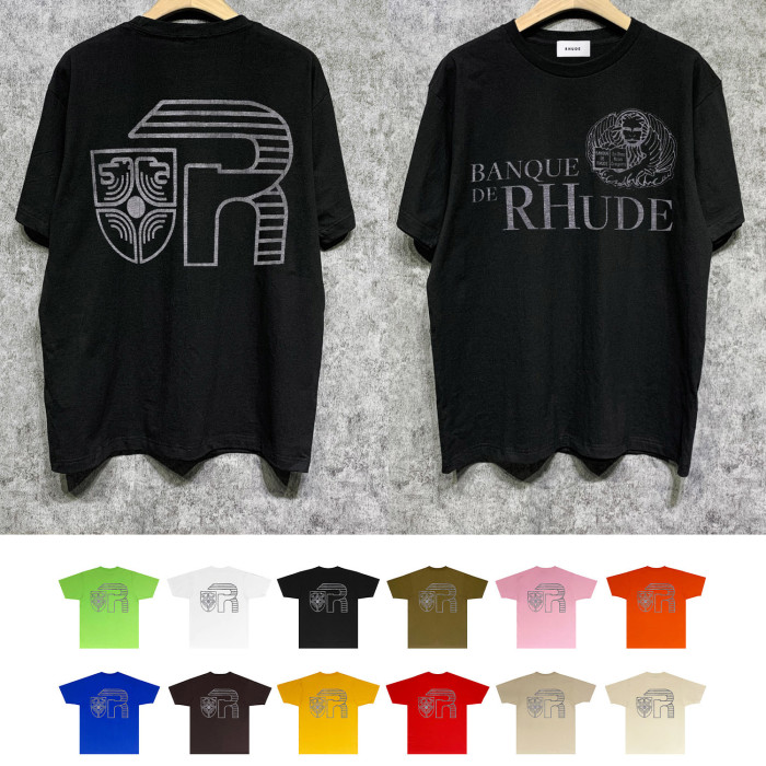 SMCL-1143 High Quality Rhude Cotton Shirt