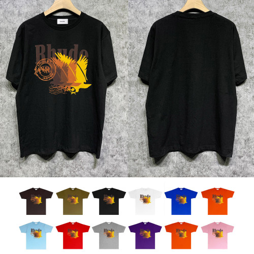 SMCL-1145 High Quality Rhude Cotton Shirt