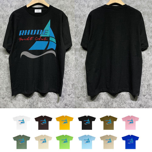 SMCL-1129 High Quality Rhude Cotton Shirt