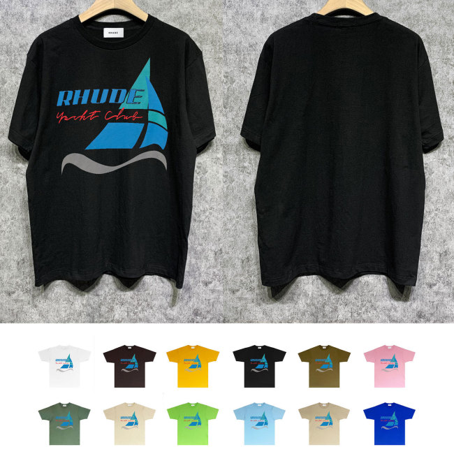 SMCL-1129 High Quality Rhude Cotton Shirt