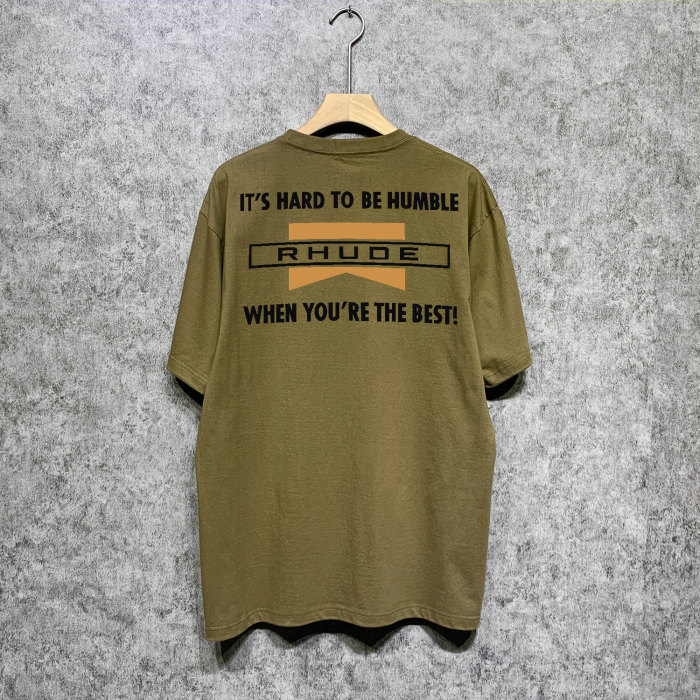 SMCL-1105 High Quality Rhude Cotton Shirt