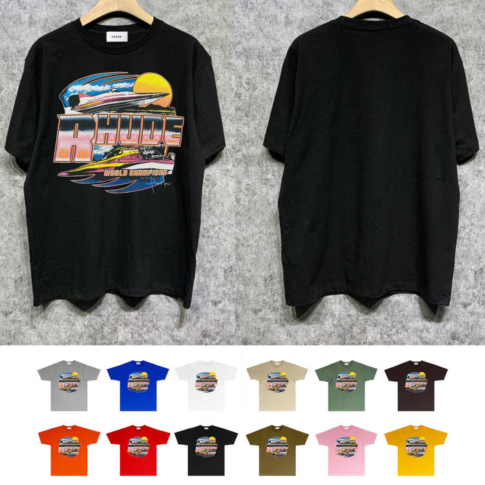 SMCL-1122 High Quality Rhude Cotton Shirt