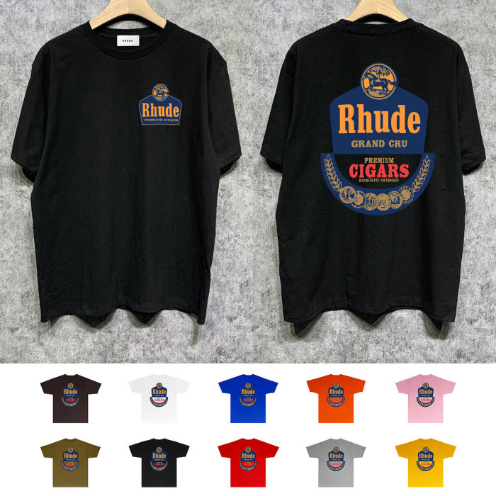 SMCL-1085 High Quality Rhude Cotton Shirt