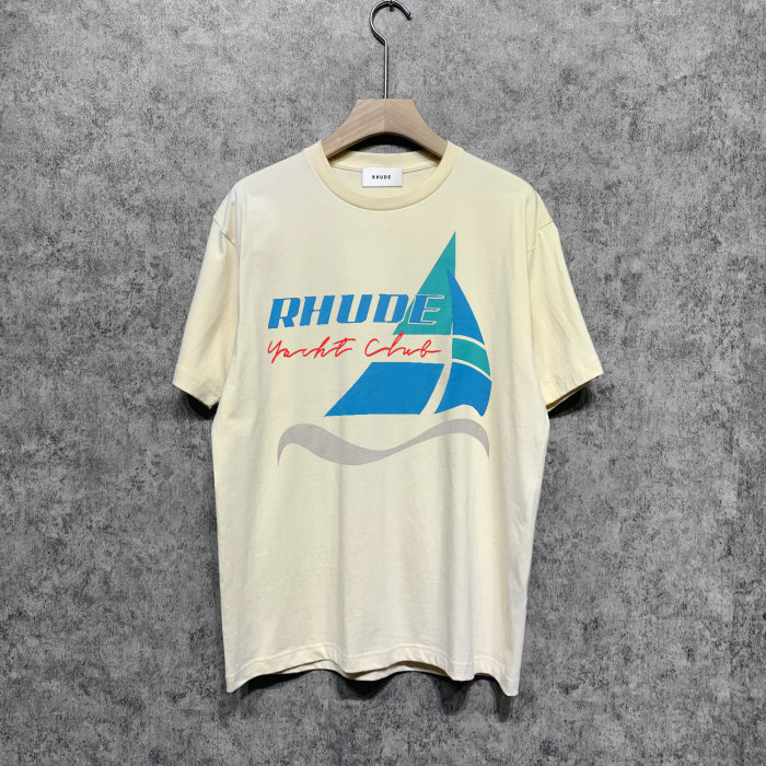 SMCL-1129 High Quality Rhude Cotton Shirt