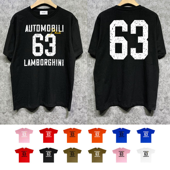 SMCL-1109 High Quality Rhude Cotton Shirt