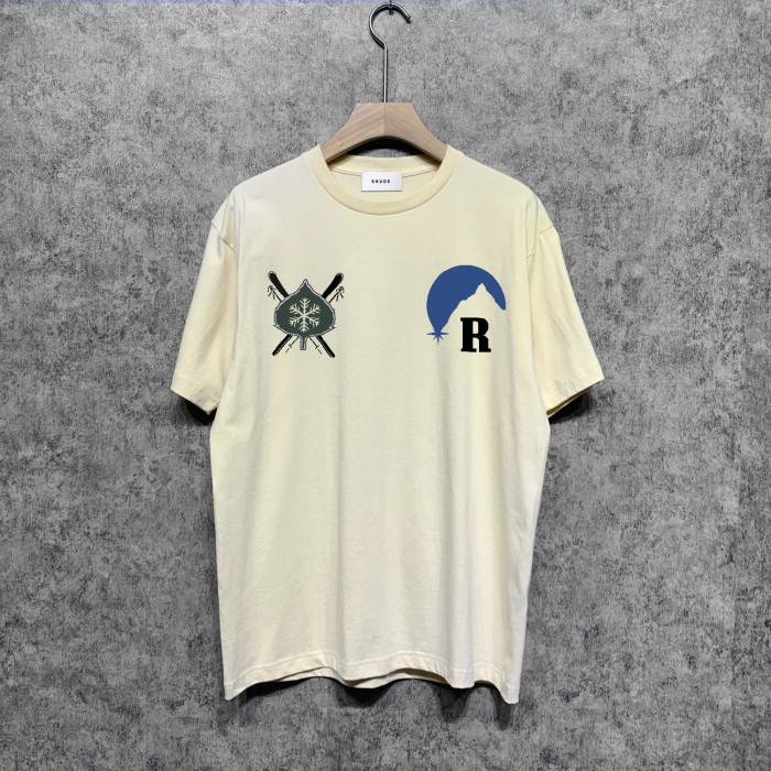 SMCL-1076 High Quality Rhude Cotton Shirt