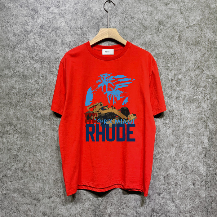 SMCL-1062 High Quality Rhude Cotton Shirt