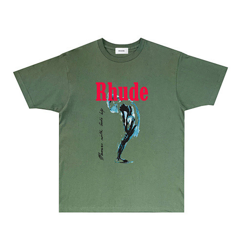 SMCL-1079 High Quality Rhude Cotton Shirt