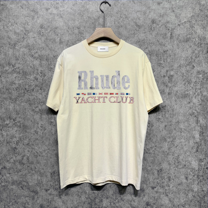 SMCL-1058 High Quality Rhude Cotton Shirt