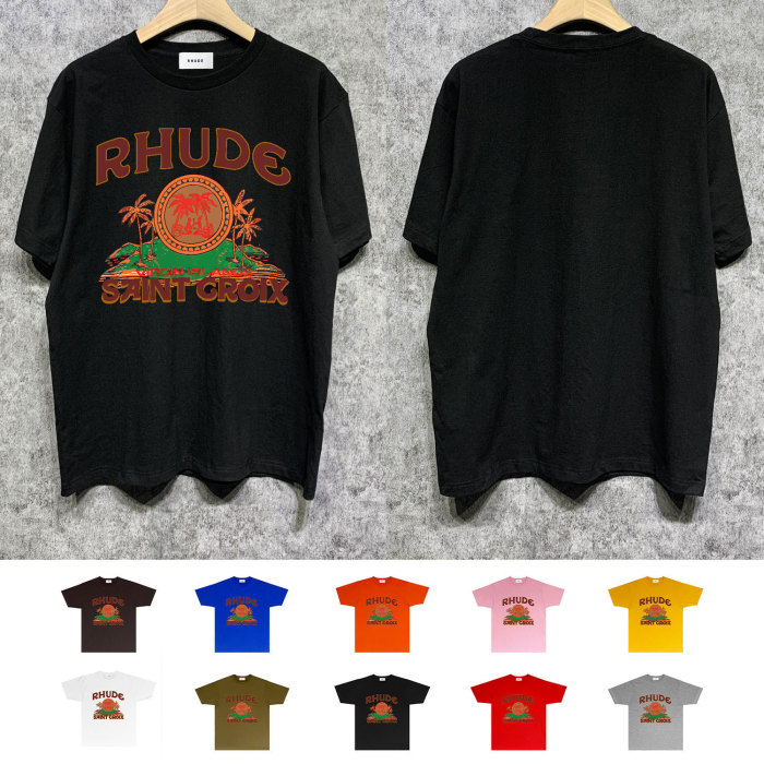 SMCL-1089 High Quality Rhude Cotton Shirt