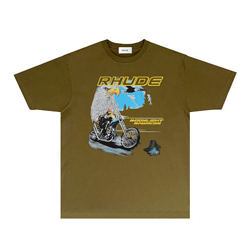 SMCL-1154 High Quality Rhude Cotton Shirt
