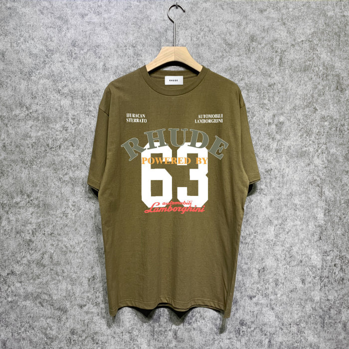 SMCL-1092 High Quality Rhude Cotton Shirt