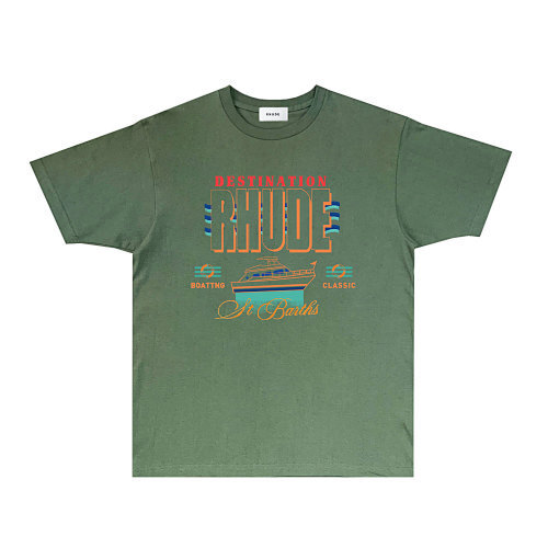SMCL-1128 High Quality Rhude Cotton Shirt