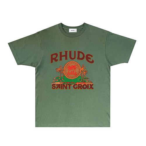 SMCL-1089 High Quality Rhude Cotton Shirt