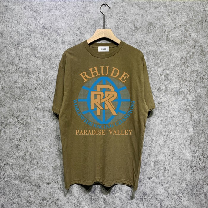 SMCL-1117 High Quality Rhude Cotton Shirt