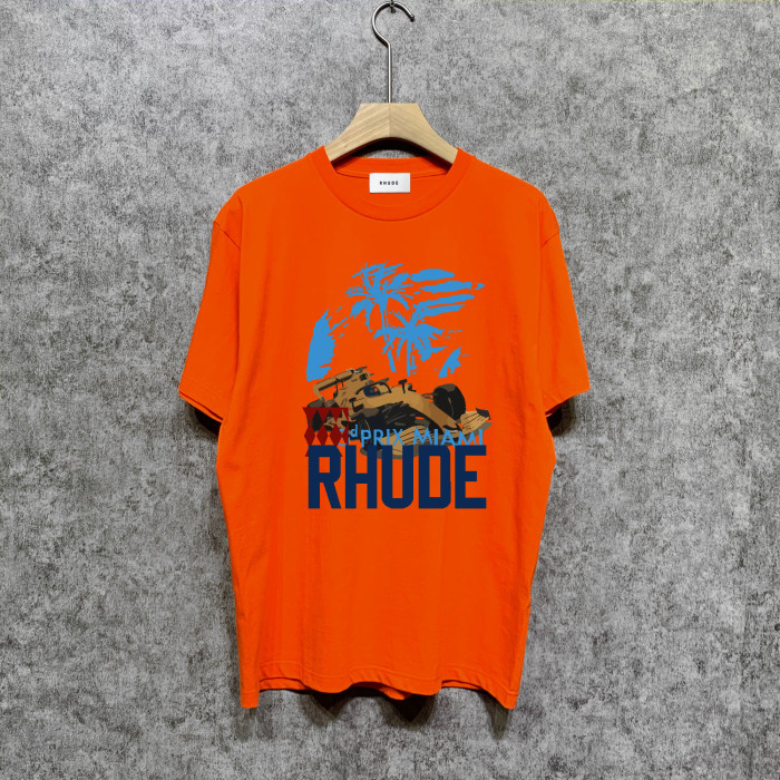 SMCL-1062 High Quality Rhude Cotton Shirt