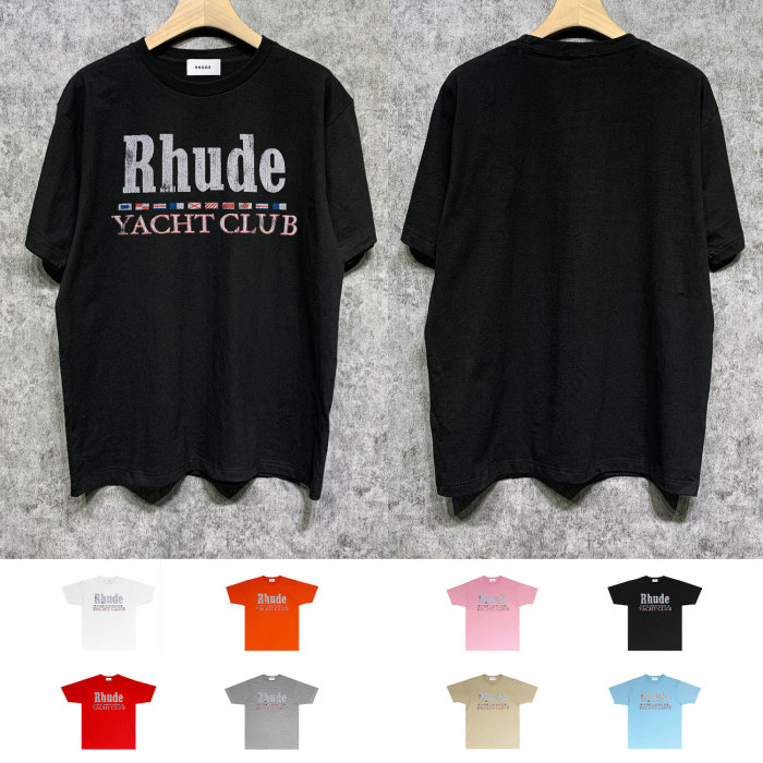 SMCL-1058 High Quality Rhude Cotton Shirt