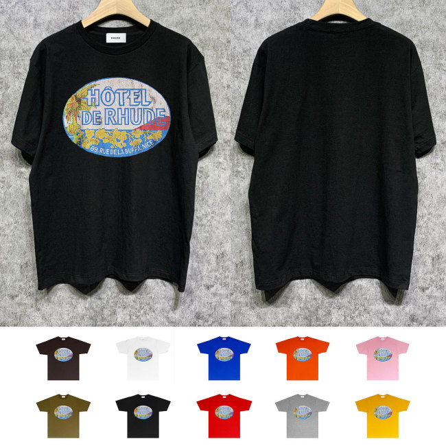SMCL-1071 High Quality Rhude Cotton Shirt