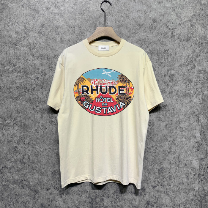 SMCL-1121 High Quality Rhude Cotton Shirt