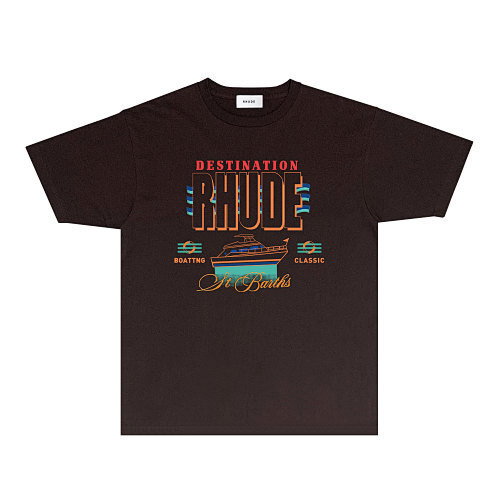 SMCL-1128 High Quality Rhude Cotton Shirt