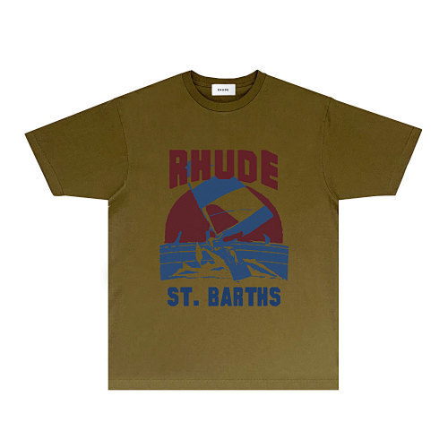 SMCL-1135 High Quality Rhude Cotton Shirt