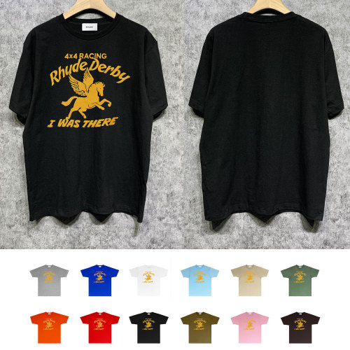 SMCL-1114 High Quality Rhude Cotton Shirt