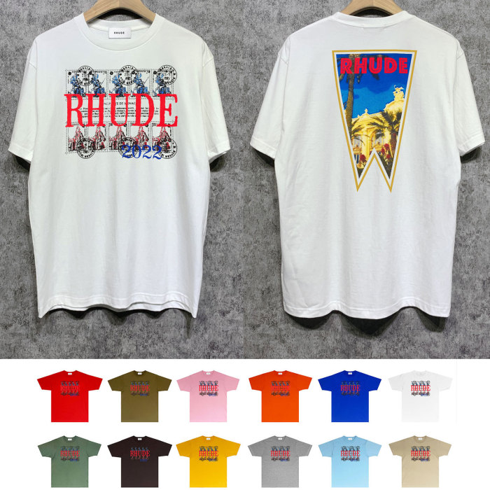 SMCL-1153 High Quality Rhude Cotton Shirt