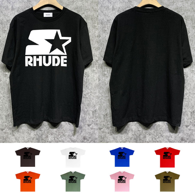 SMCL-1082 High Quality Rhude Cotton Shirt