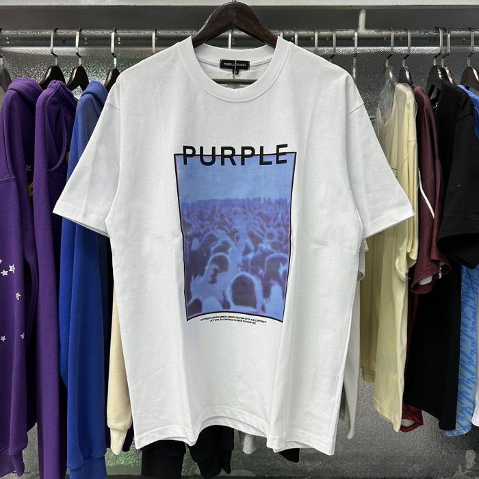 SMCL-1521 High Quality Purple Brand Cotton Shirt