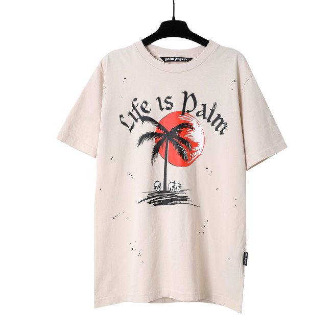 SMCL-1469 High Quality Palms Angels Cotton Shirt