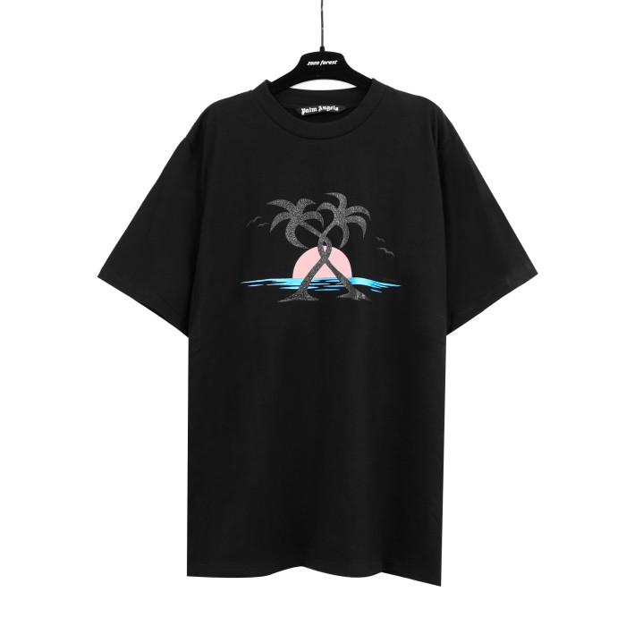 SMCL-1471 High Quality Palms Angels Cotton Shirt