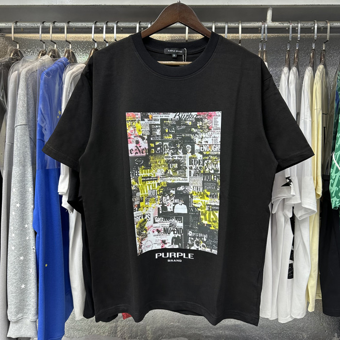 SMCL-1537 High Quality Purple Brand Cotton Shirt