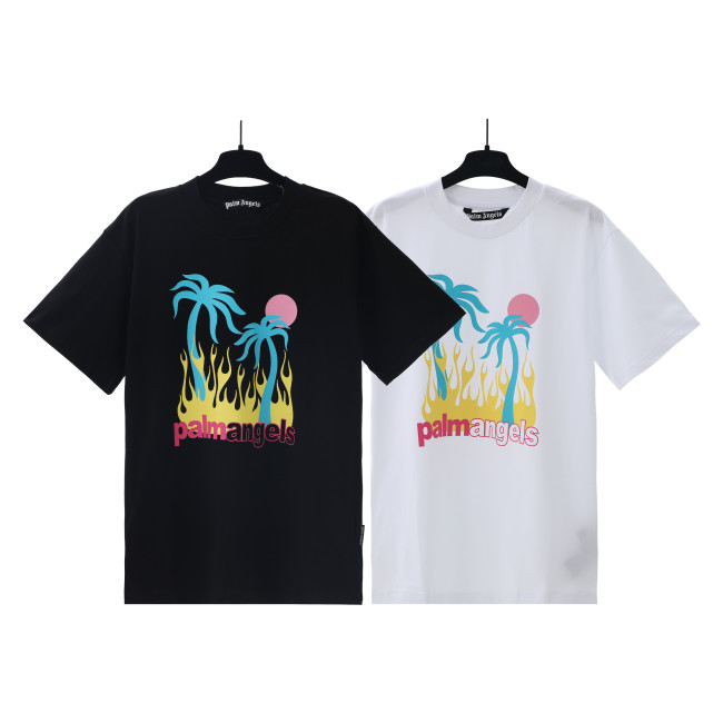 SMCL-1372 High Quality Palms Angels Cotton Shirt