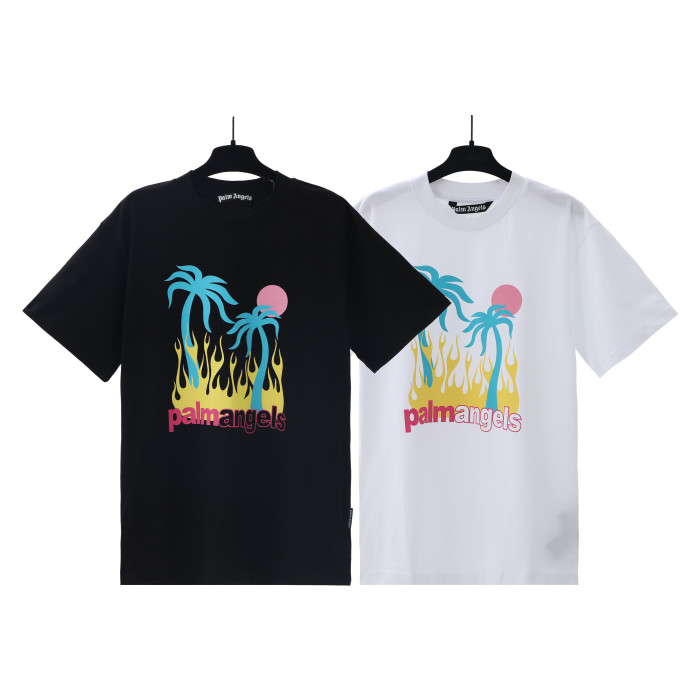 SMCL-1372 High Quality Palms Angels Cotton Shirt