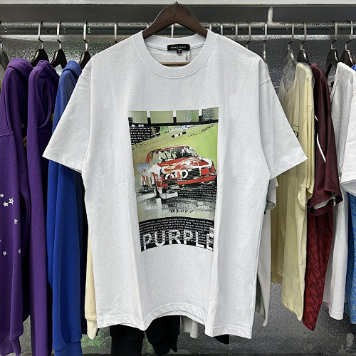 SMCL-1527 High Quality Purple Brand Cotton Shirt