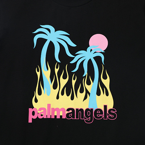 SMCL-1372 High Quality Palms Angels Cotton Shirt