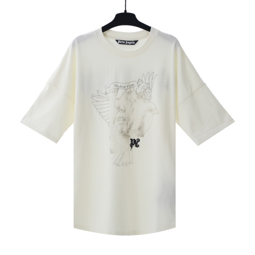 SMCL-1387 High Quality Palms Angels Cotton Shirt