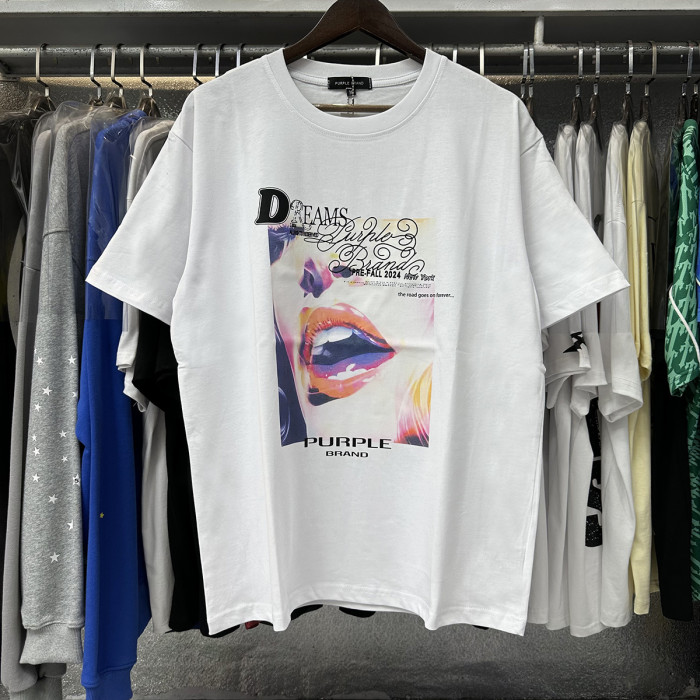 SMCL-1538 High Quality Purple Brand Cotton Shirt
