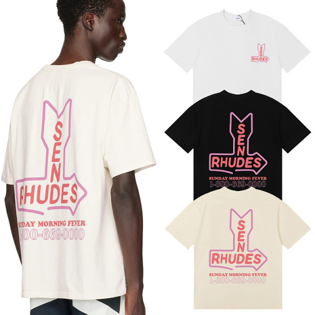 SMCL-1639 High Quality Rhude Cotton Shirt