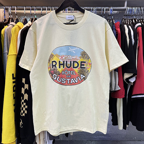 SMCL-1696 High Quality Rhude Cotton Shirt