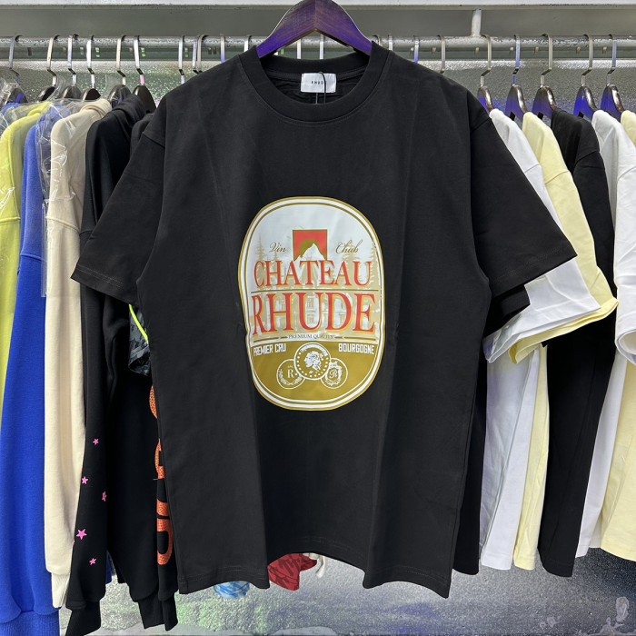 SMCL-1626 High Quality Rhude Cotton Shirt