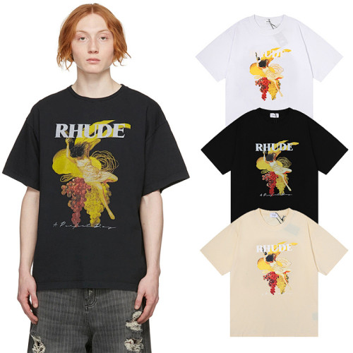 SMCL-1729 High Quality Rhude Cotton Shirt