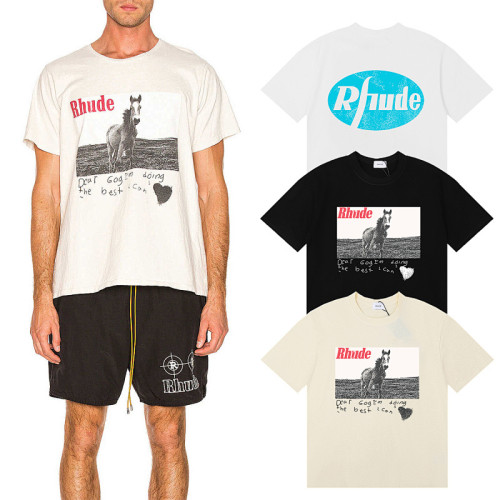 SMCL-1647 High Quality Rhude Cotton Shirt