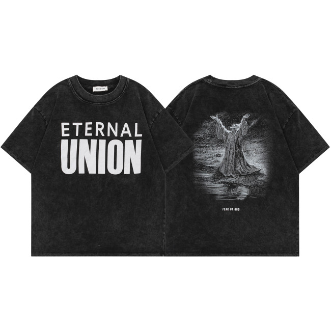 SMCL-1983 High Quality FOG Essentials Retro 240g Cotton Shirt