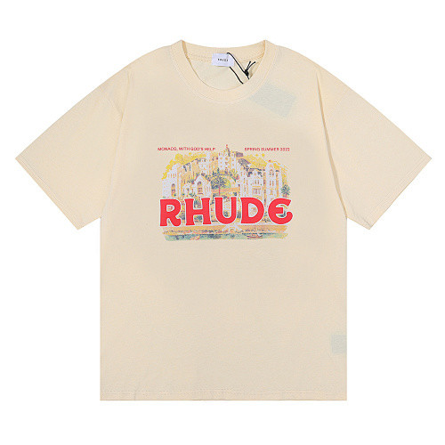 SMCL-1725 High Quality Rhude Cotton Shirt