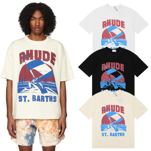 SMCL-1693 High Quality Rhude Cotton Shirt