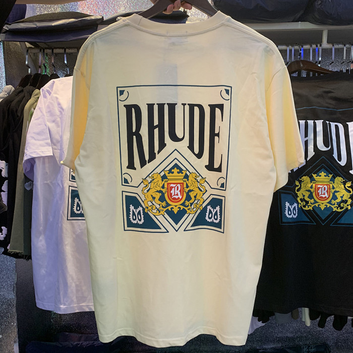 SMCL-1719 High Quality Rhude Cotton Shirt